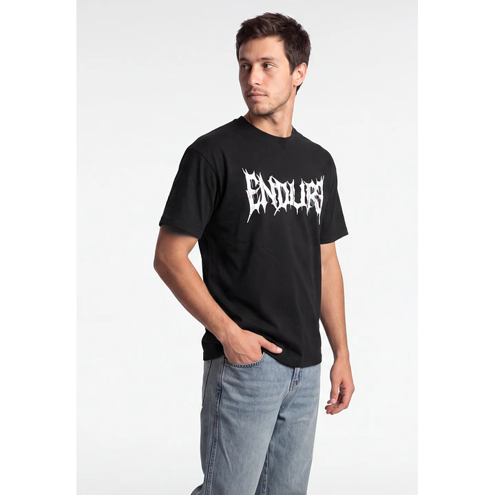 Polera Endurs  Hombre Negro 4
