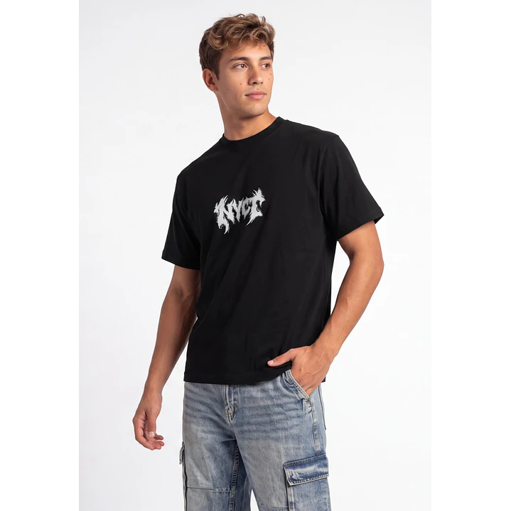 Polera NYC Hombre Negro 4