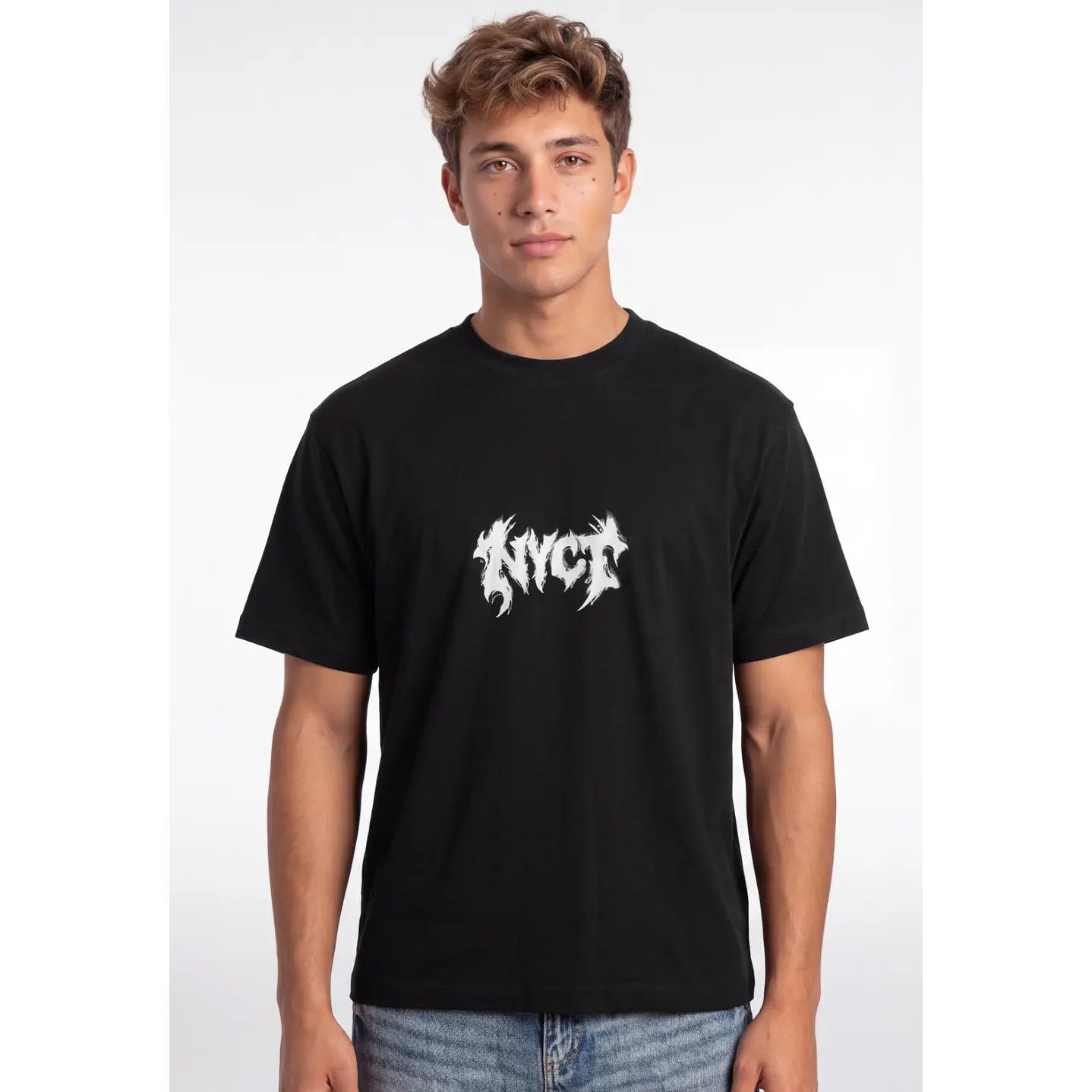 Polera NYC Hombre Negro 1