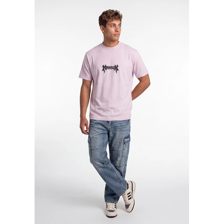 Polera Manson Hombre Rosado 3
