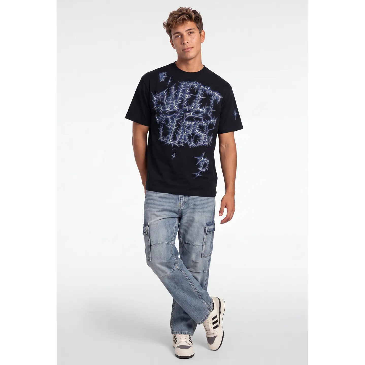 Polera Gothic Hombre Negro 3