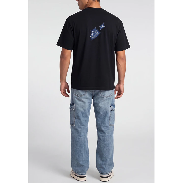 Polera Gothic Hombre Negro 2