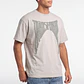 Polera 3D Death Hombre Beige - Miniatura 4