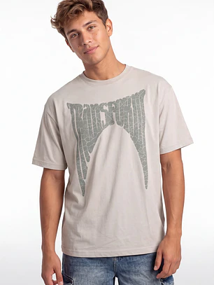 Polera 3D Death Hombre Beige