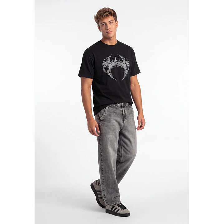 Polera 3D Death Hombre Negro 3