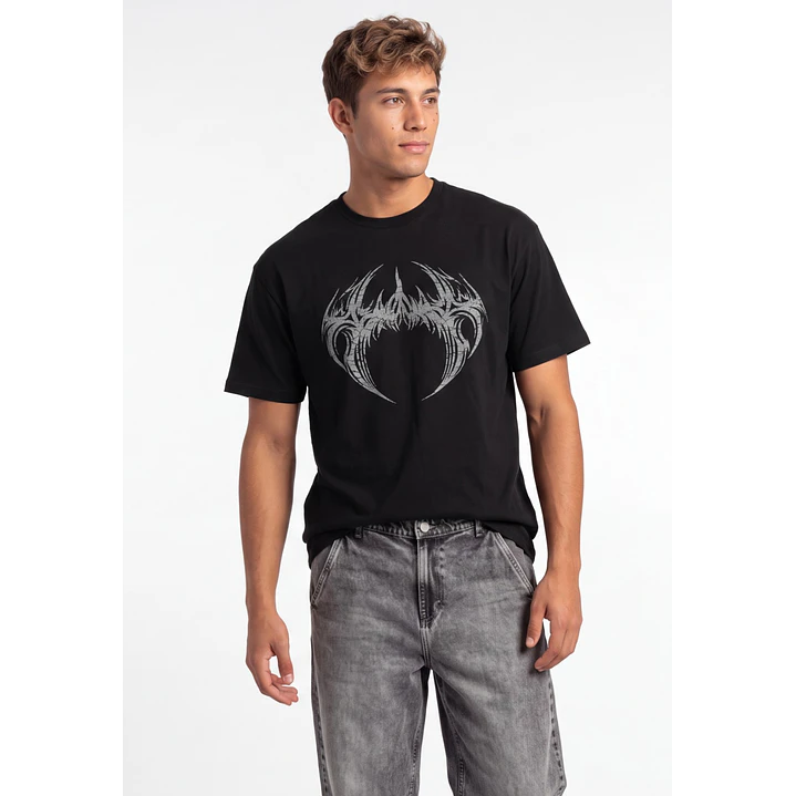 Polera 3D Death Hombre Negro 1