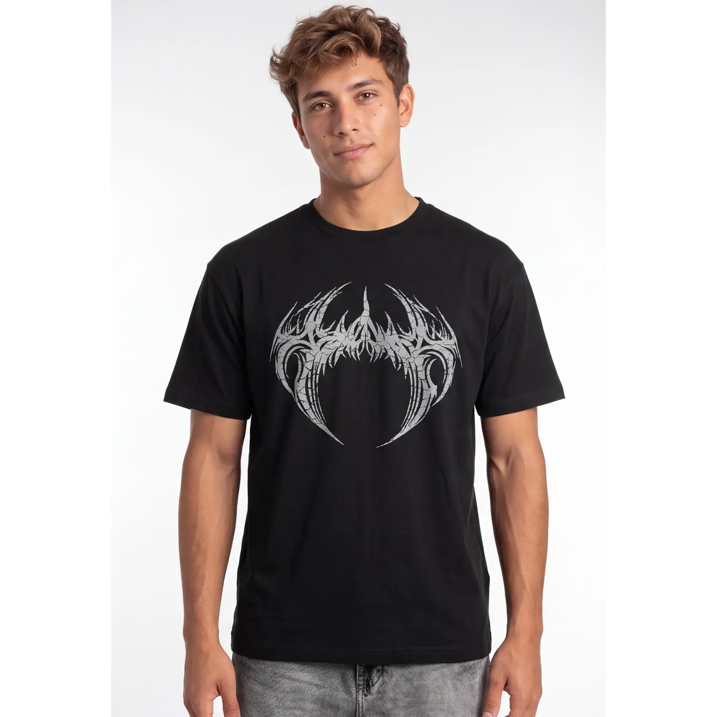 Polera 3D Death Hombre Negro 4