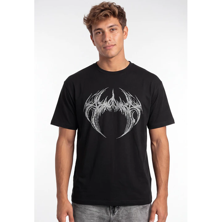 Polera 3D Death Hombre Negro 4