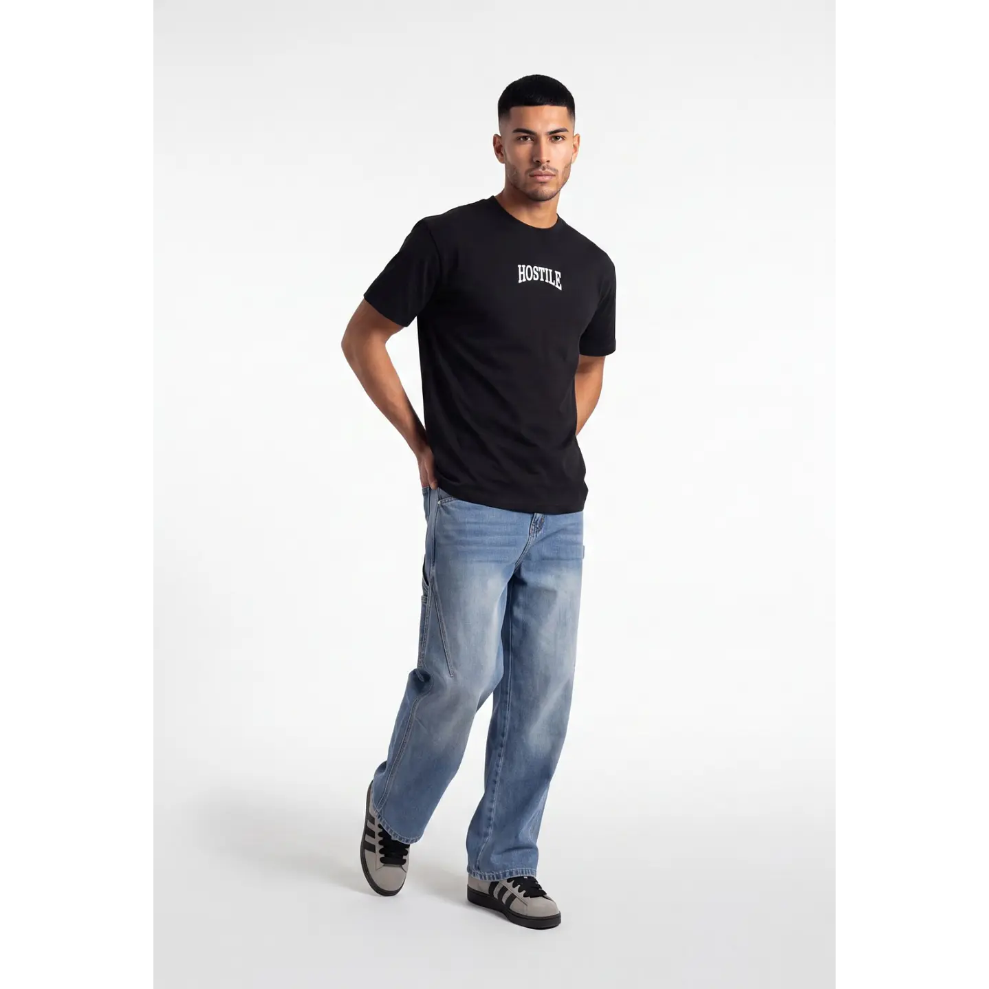 Polera Rottweiler Hombre Negro 3