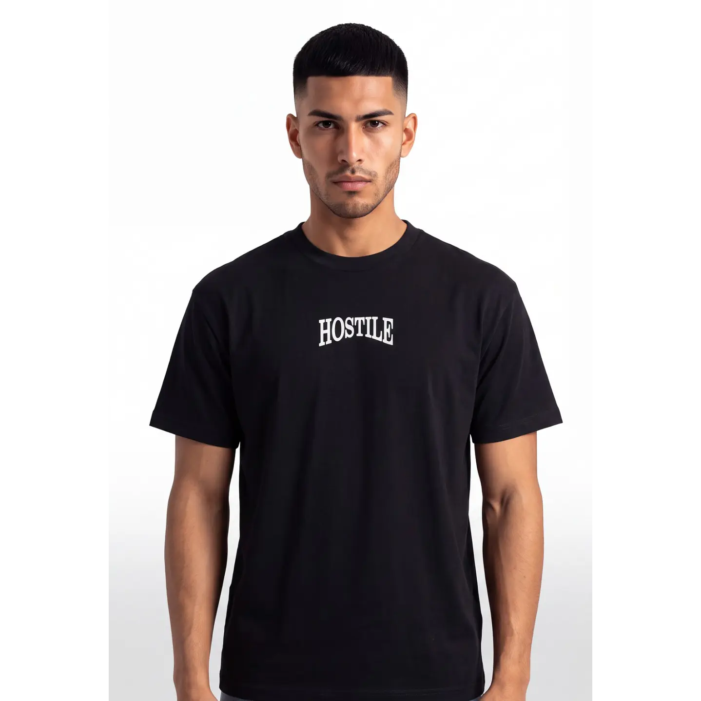 Polera Rottweiler Hombre Negro 2