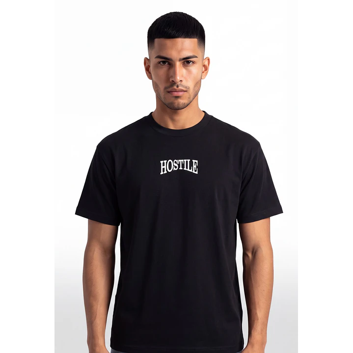 Polera Rottweiler Hombre Negro 2