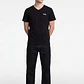 Polera Nyc Slim Fit Hombre Negro - Miniatura 3