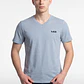Polera Lab Slim Fit Hombre Gris - Miniatura 1
