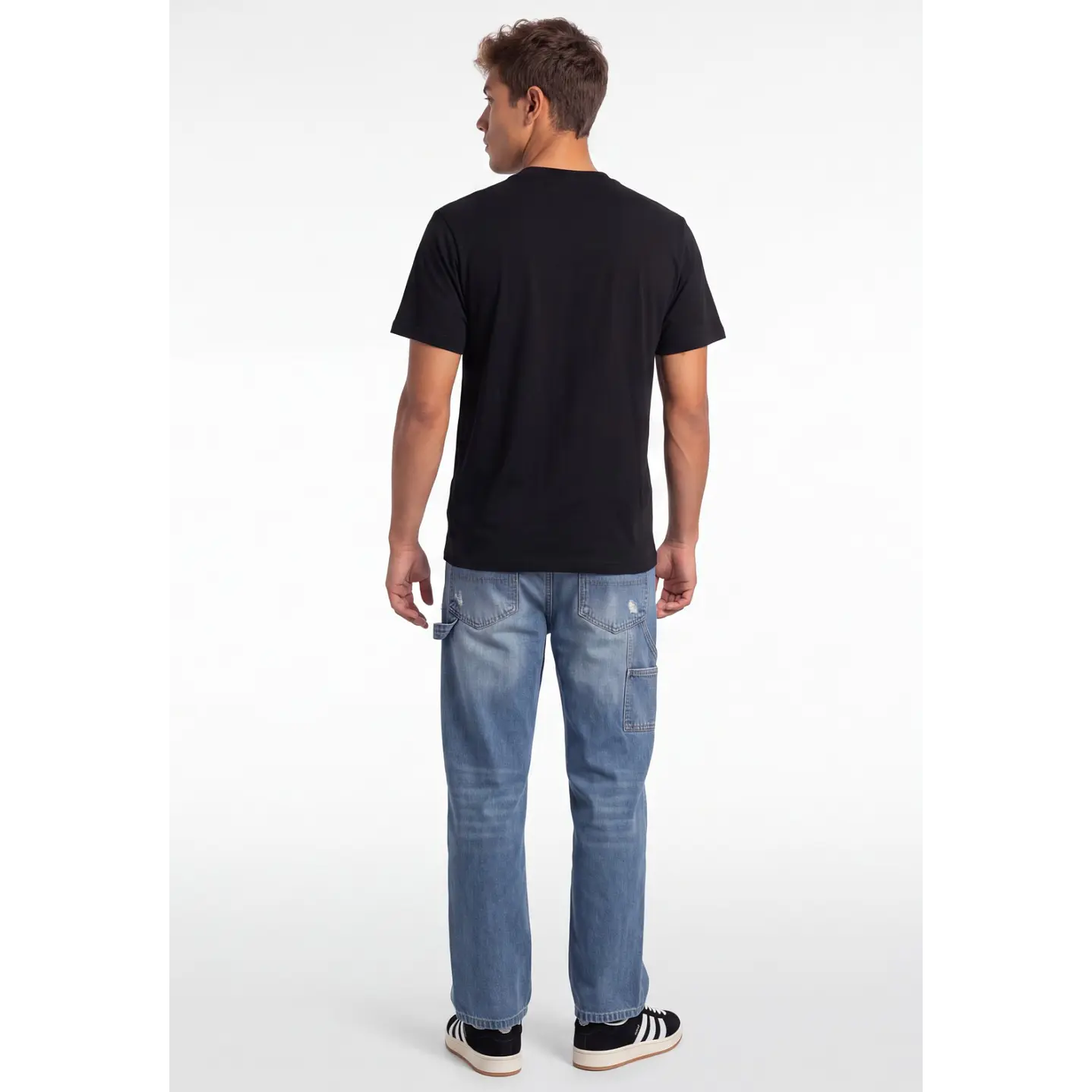 Polera Talk Hombre Negro 2