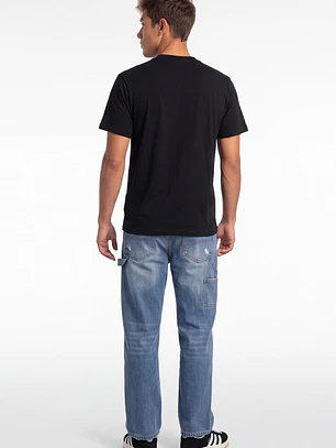 Polera Talk Hombre Negro