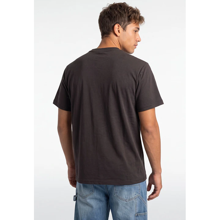 Polera Found Hombre Café 2