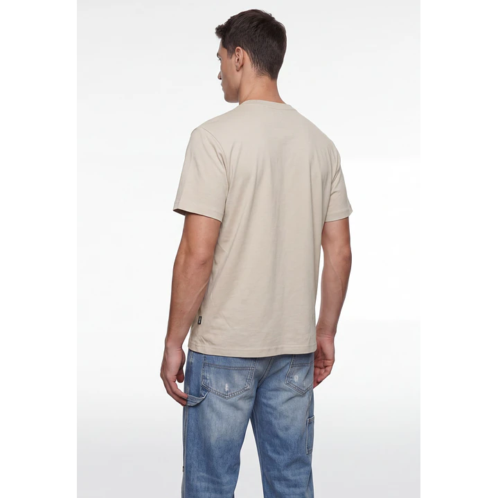 Polera Aways Hombre Beige 2