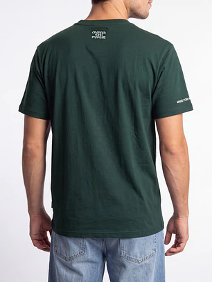 Polera Básica Hombre Verde