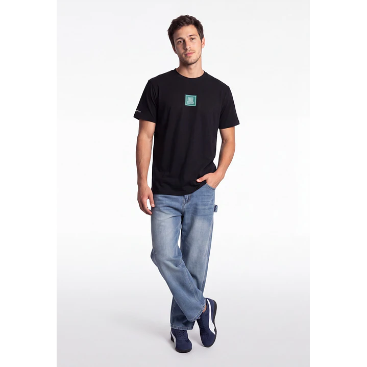 Polera Básica Hombre Negro 3