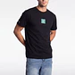 Polera Básica Hombre Negro - Miniatura 4