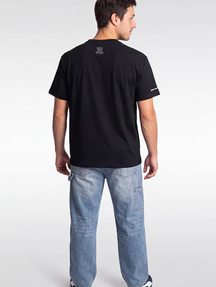Polera Básica Hombre Negro