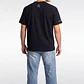 Polera Básica Hombre Negro - Miniatura 2