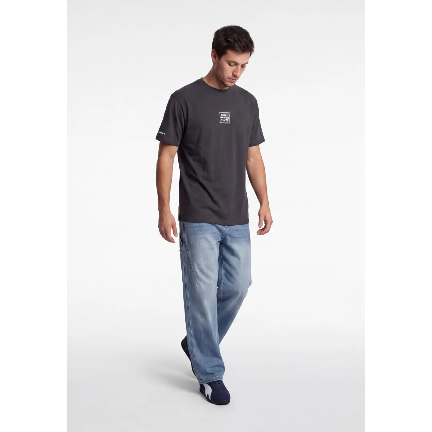 Polera Básica Hombre Gris 1