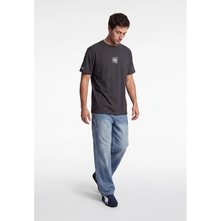 Polera Básica Hombre Gris 1