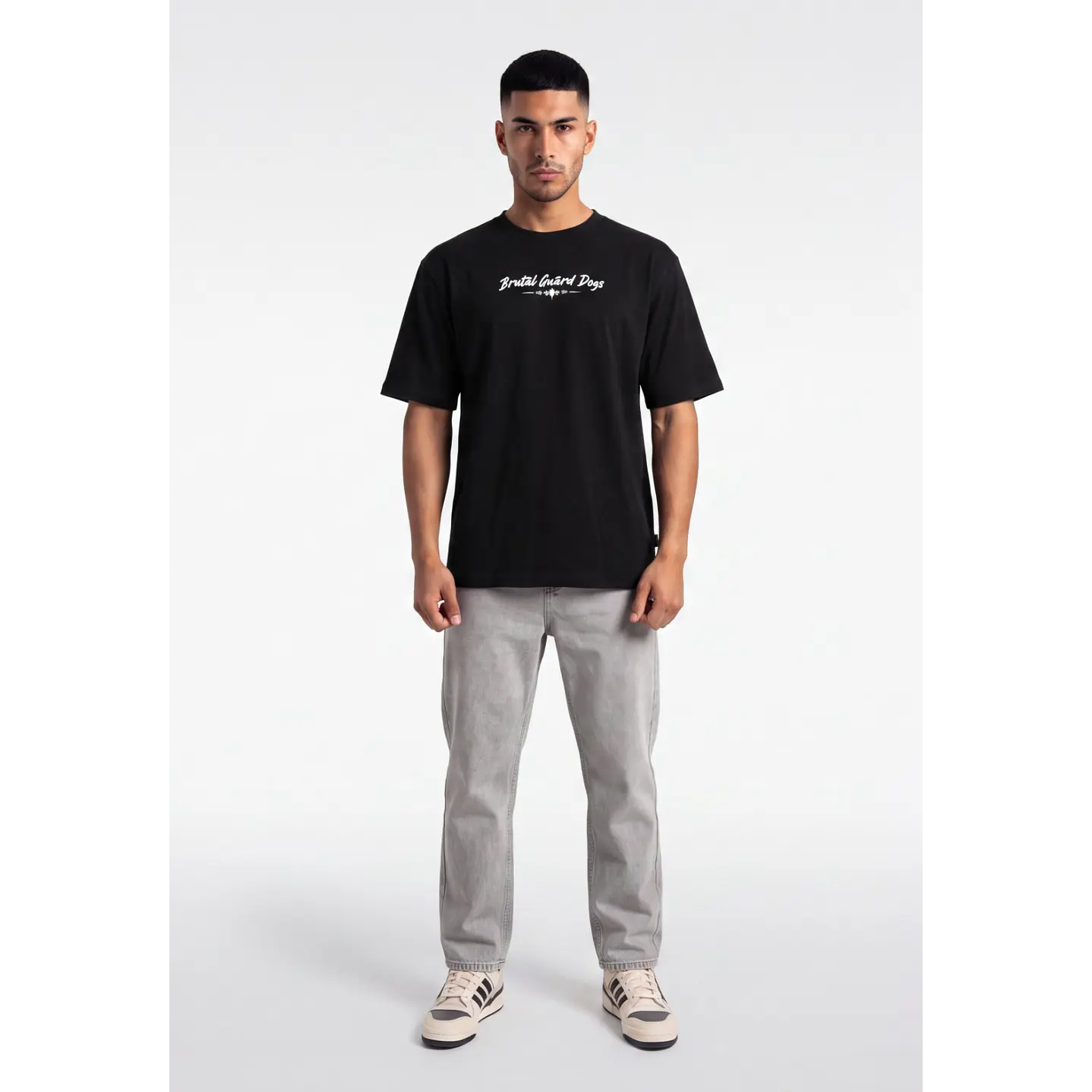 Polera Dogs Hombre Negro 3