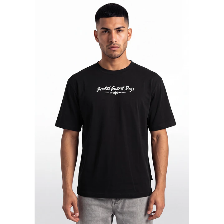 Polera Dogs Hombre Negro 2