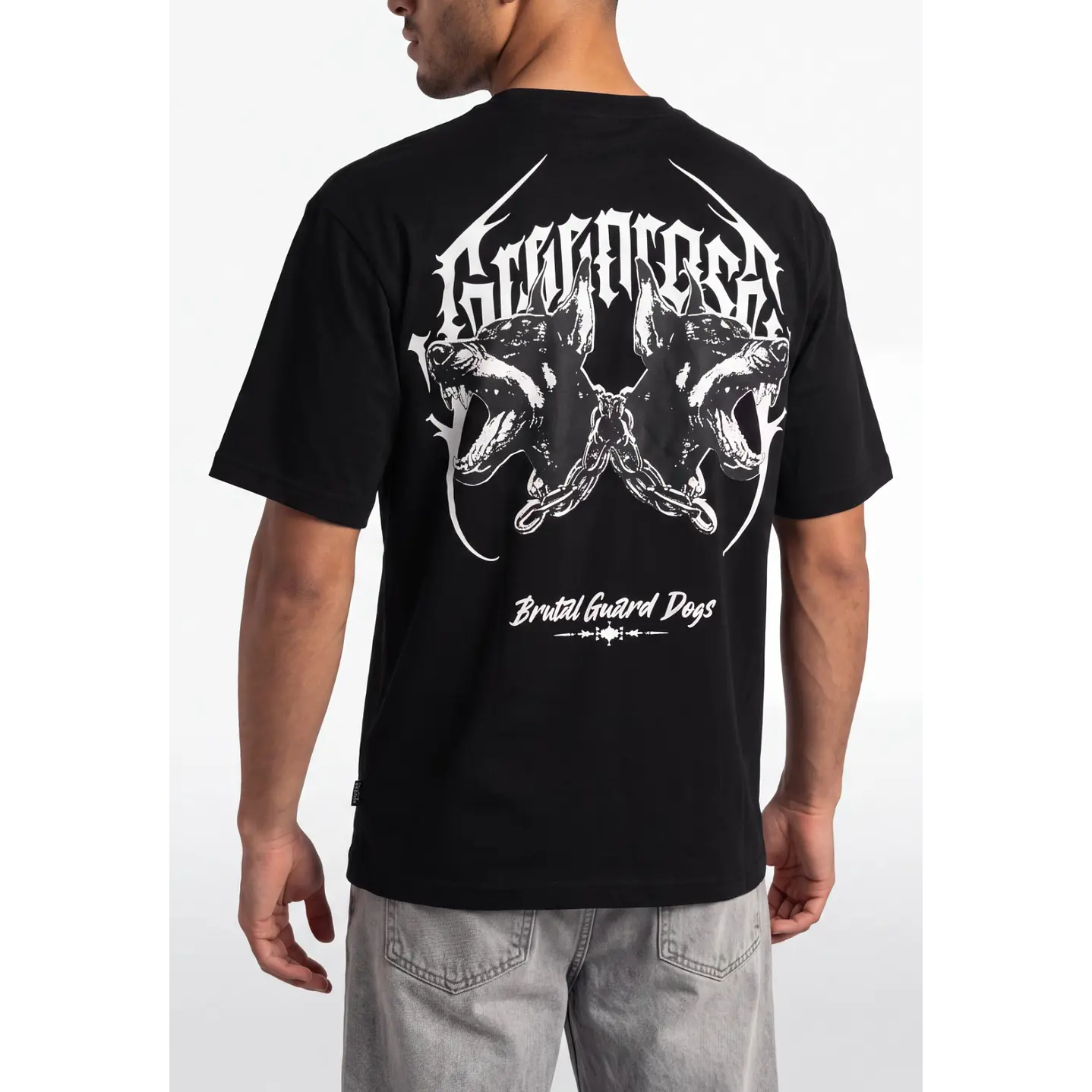 Polera Dogs Hombre Negro 1