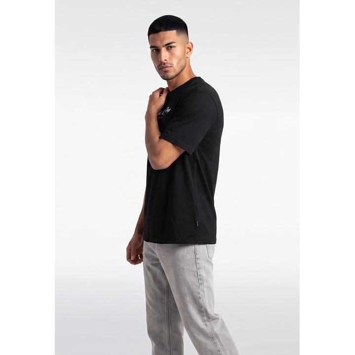 Polera Dogs Hombre Negro 4