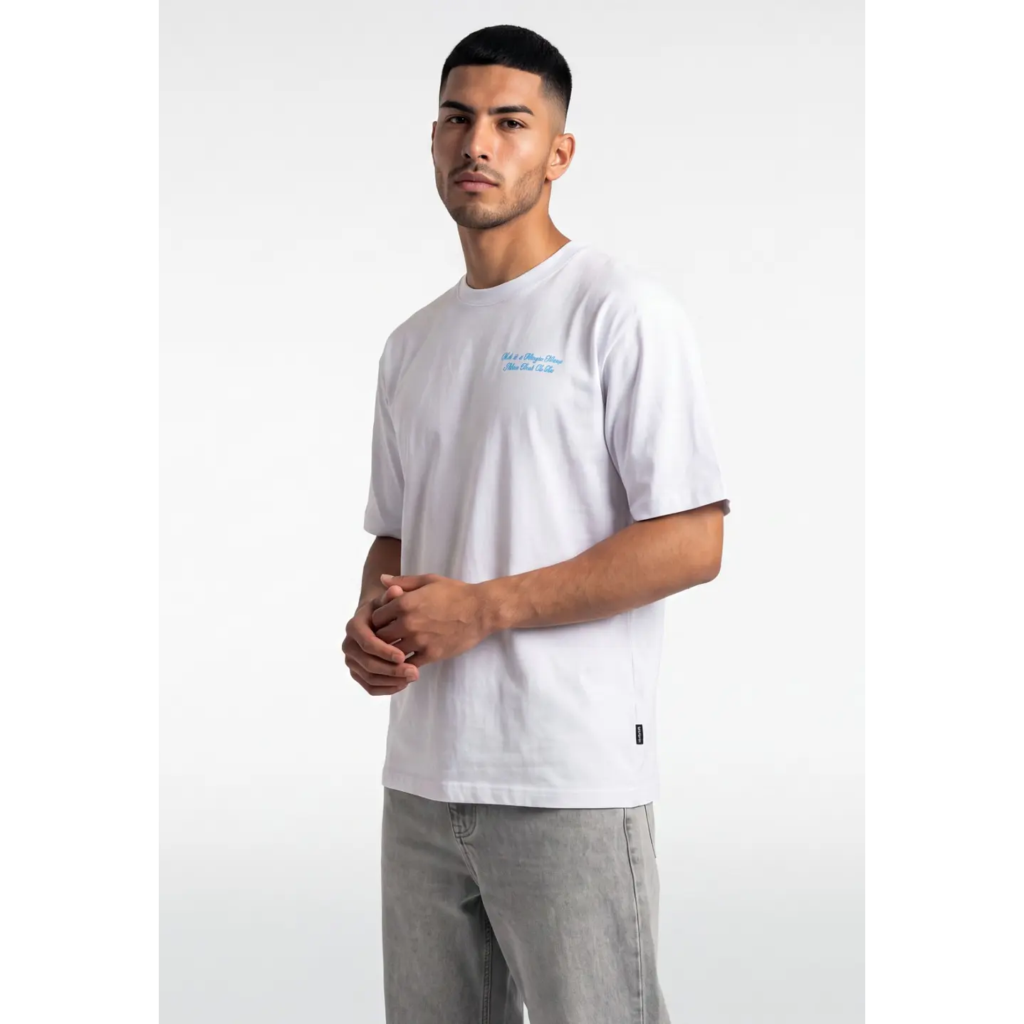 Polera Lost Hombre Blanco 4