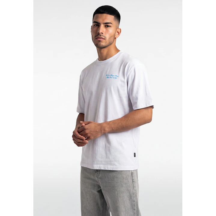 Polera Lost Hombre Blanco 4