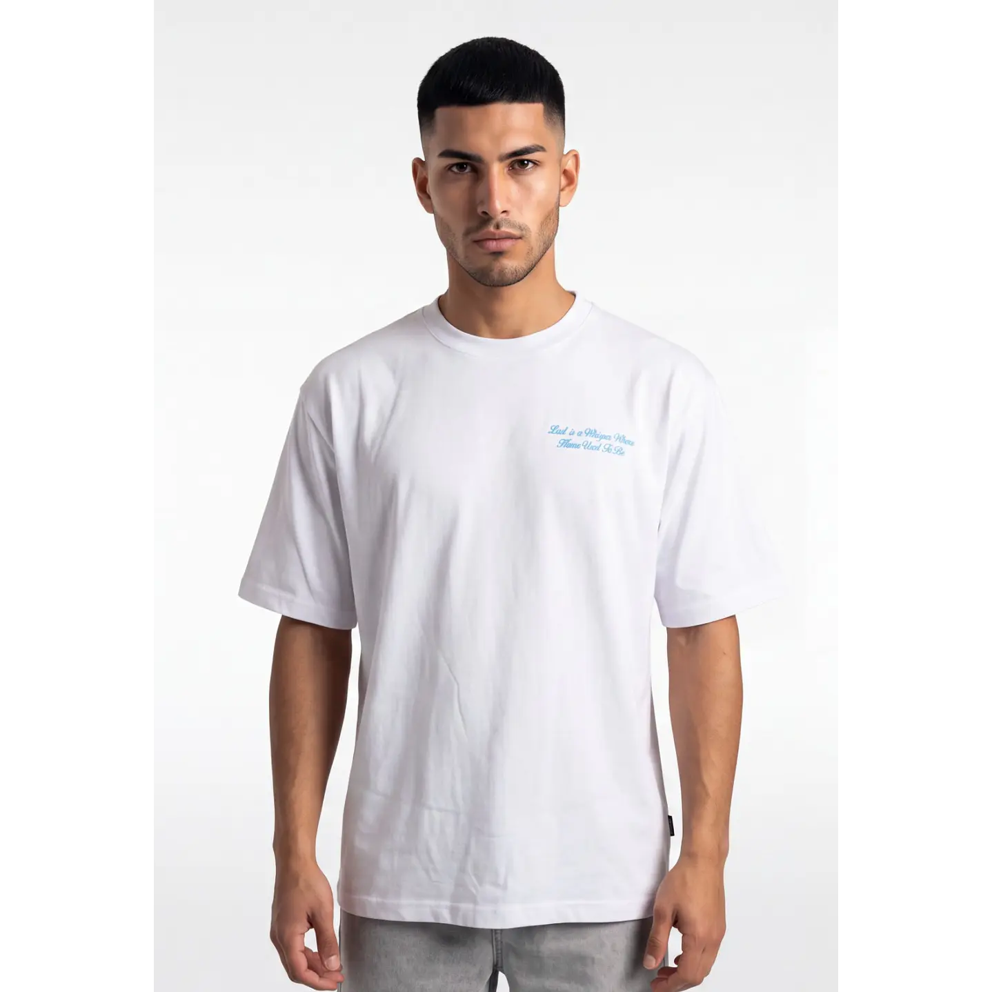 Polera Lost Hombre Blanco 2