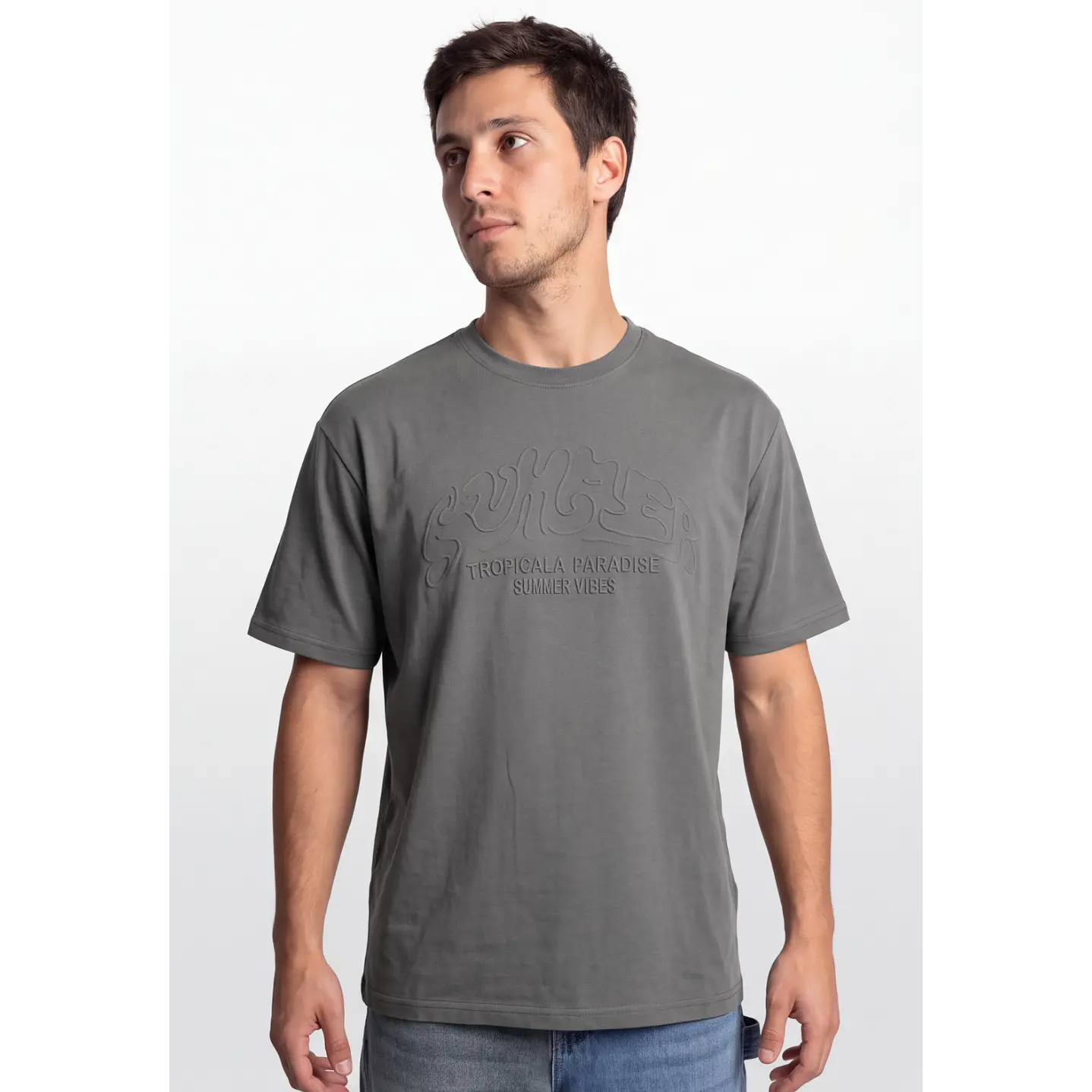Polera Summer 3D Hombre Verde 1