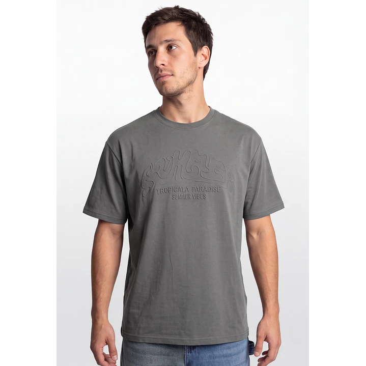 Polera Summer 3D Hombre Verde 1