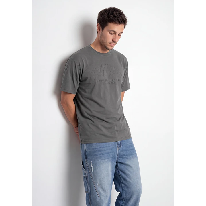Polera Summer 3D Hombre Verde 4