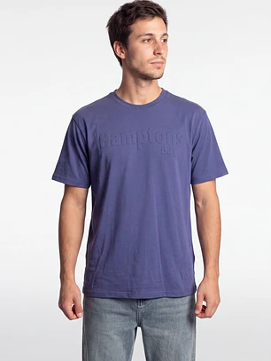 Polera Hamptons 3D Hombre Morado