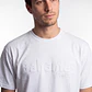 Polera Bahamas 3D Hombre Blanco - Miniatura 4