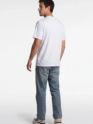 Polera Bahamas 3D Hombre Blanco