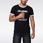 Polera Contraste Hombre Negro - Miniatura 4