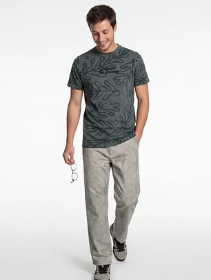 Polera Urbano Hombre Verde