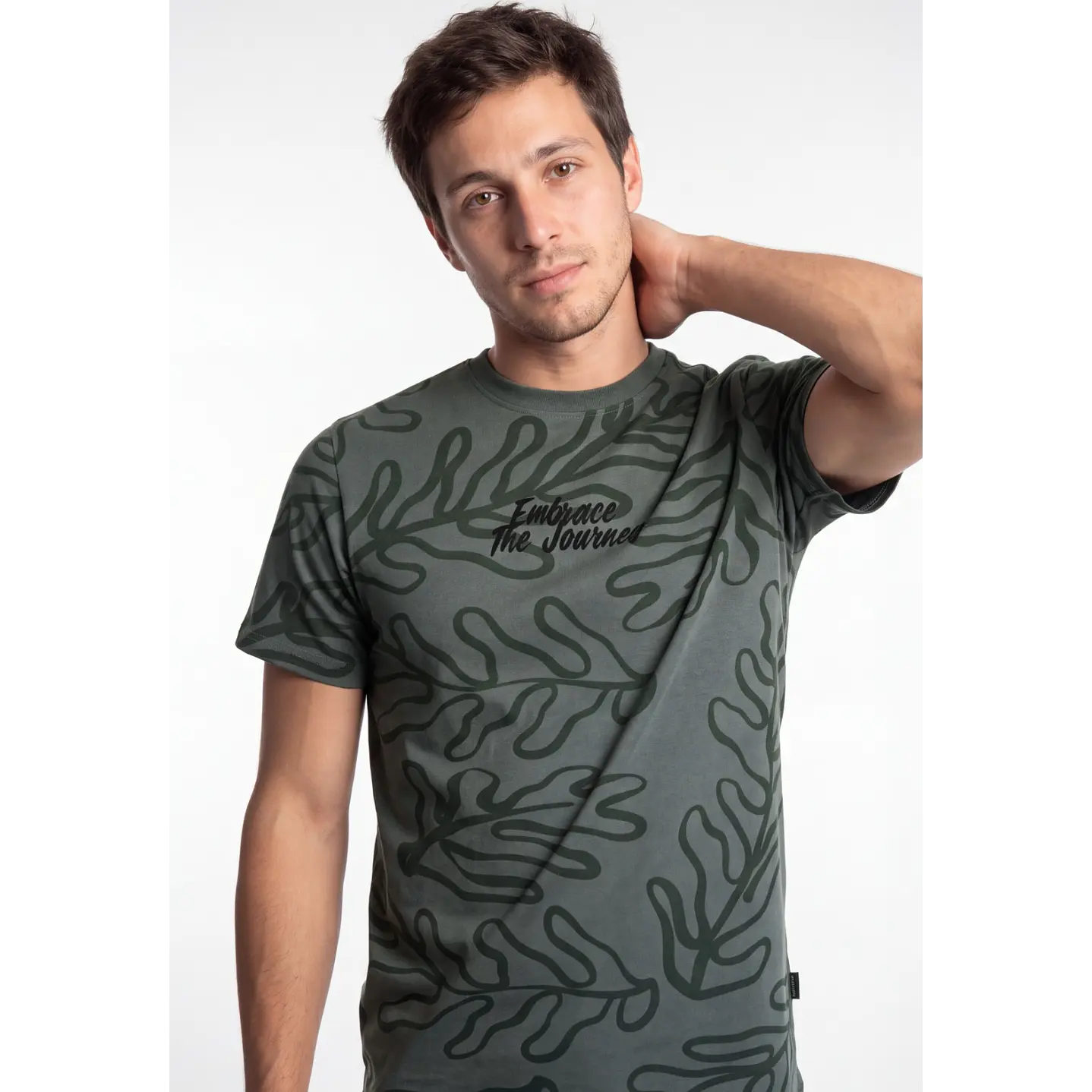 Polera Urbano Hombre Verde 4