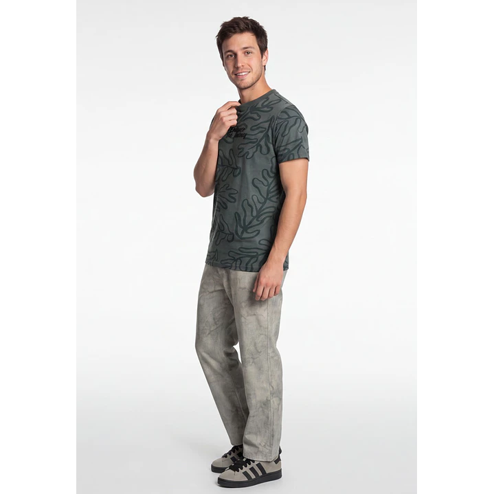 Polera Urbano Hombre Verde 3