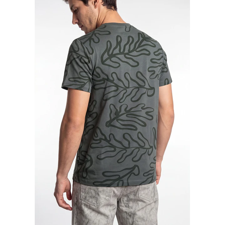 Polera Urbano Hombre Verde 2