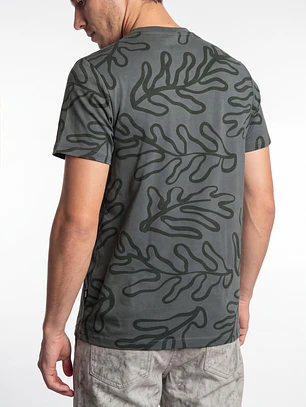 Polera Urbano Hombre Verde