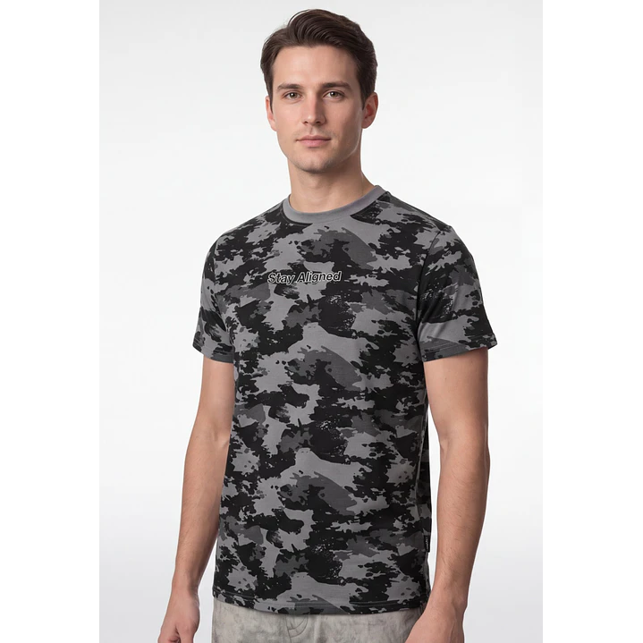 Polera Urbano Hombre Gris 1