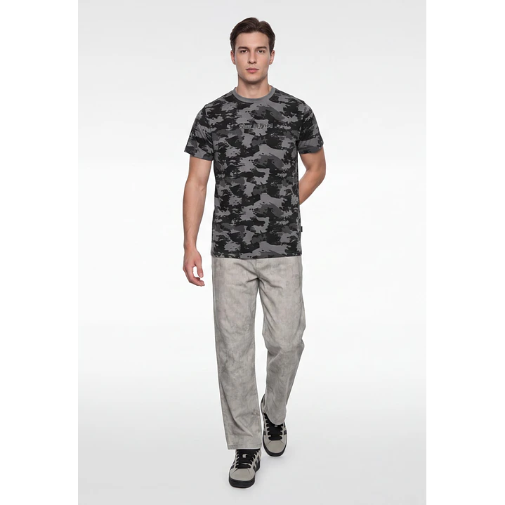 Polera Urbano Hombre Gris 4