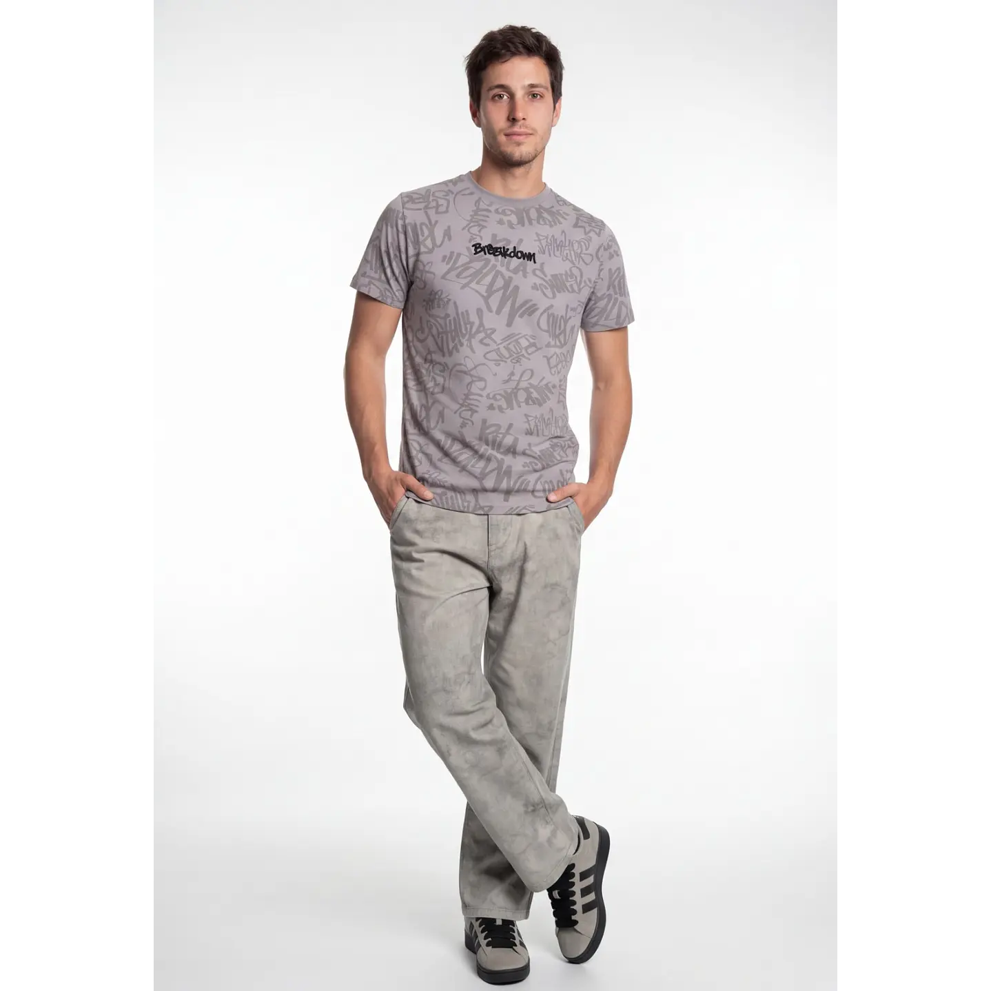 Polera Urbano Hombre Arena 3